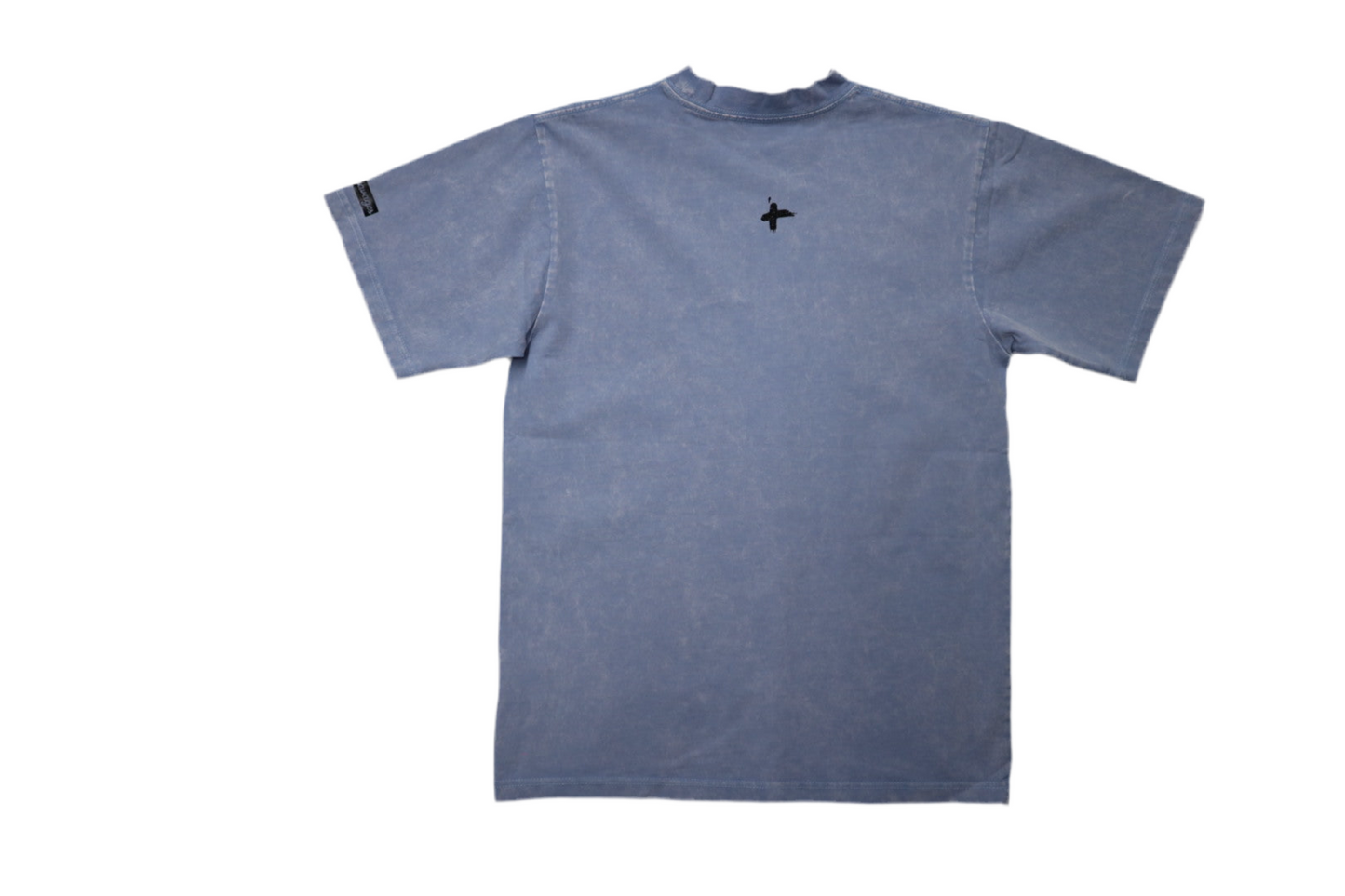 Baby blue washes oversized washed