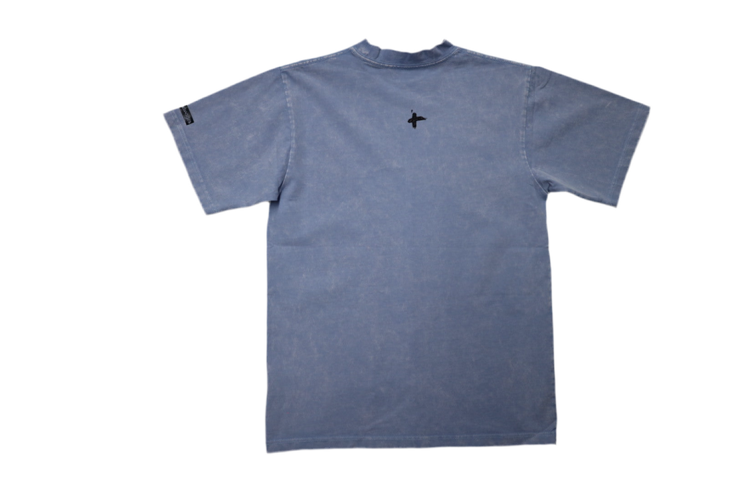 Baby blue washes oversized washed