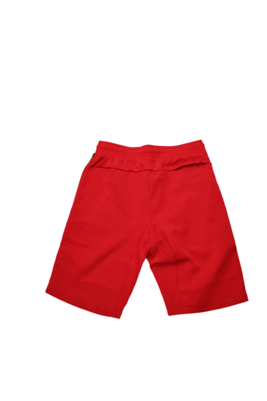 Logo fleece shorts
