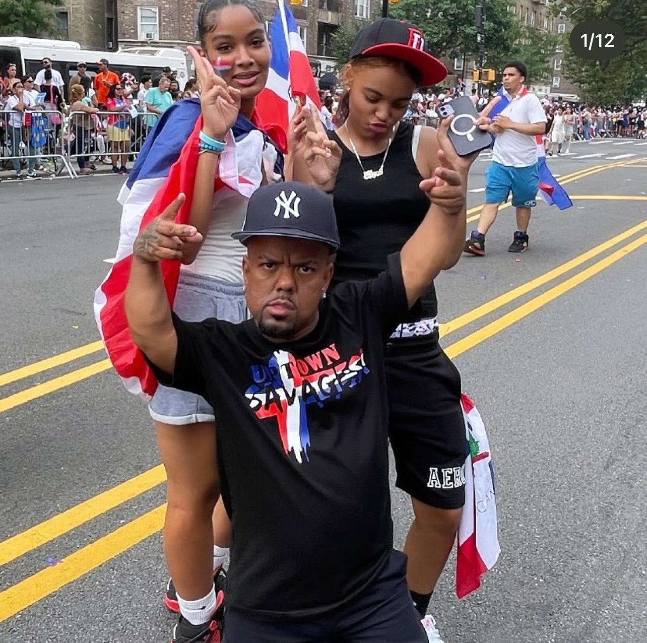 Dominican flag uptown Savages