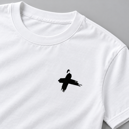 Black cross logo