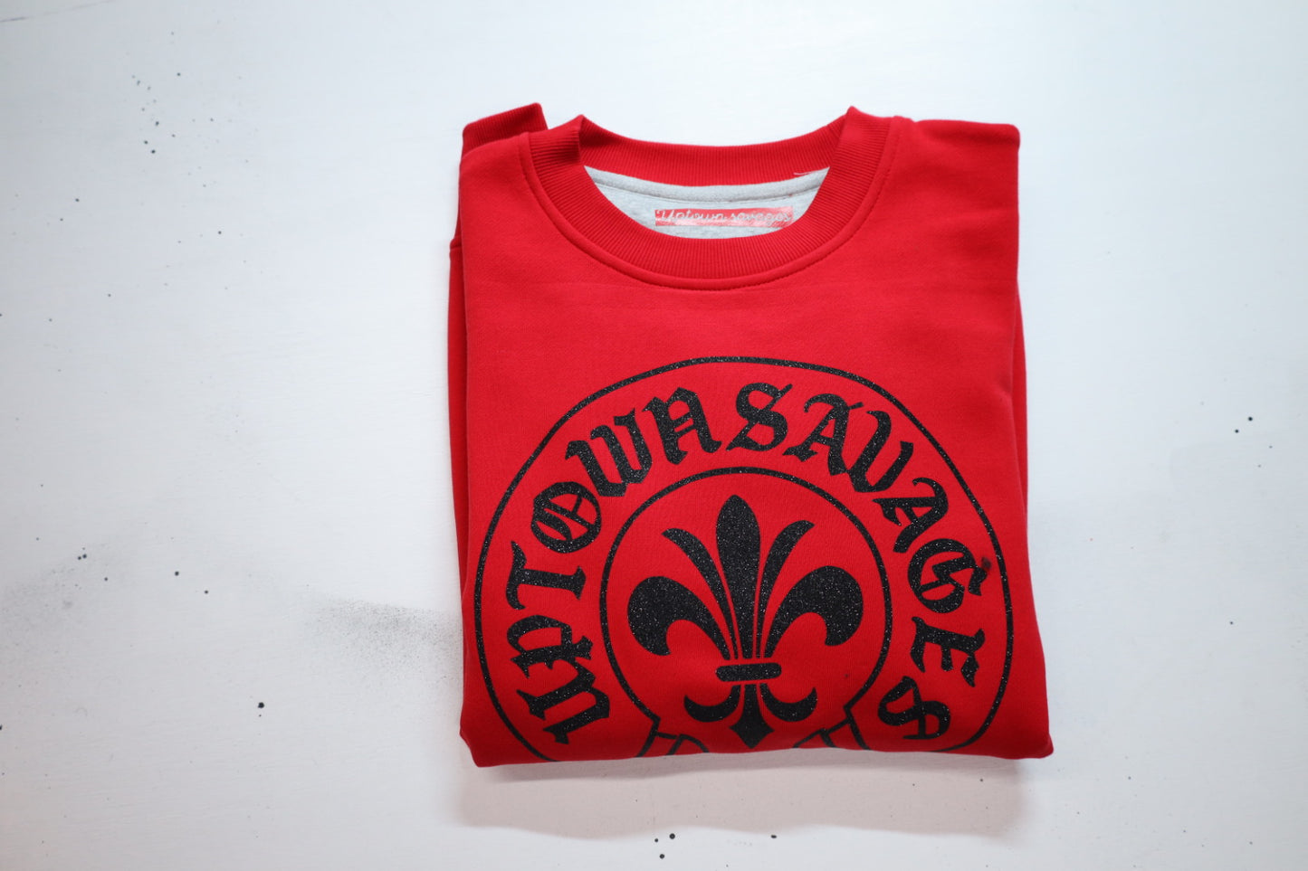 Horse shoe UPTOWN SAVAGES glitter