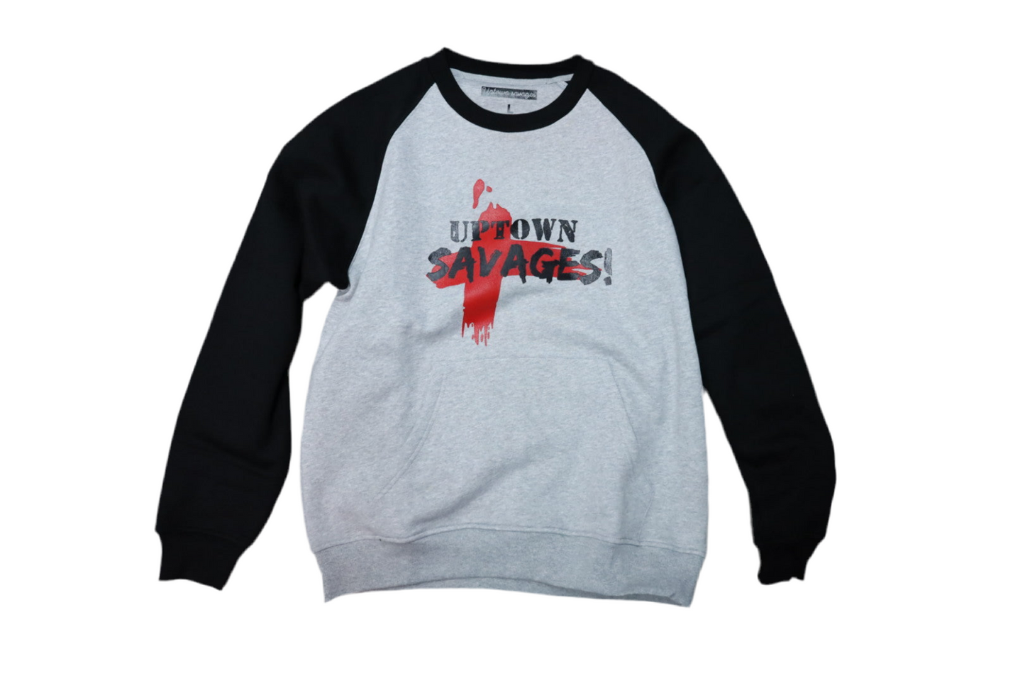 Logo terry fleece reglan crew