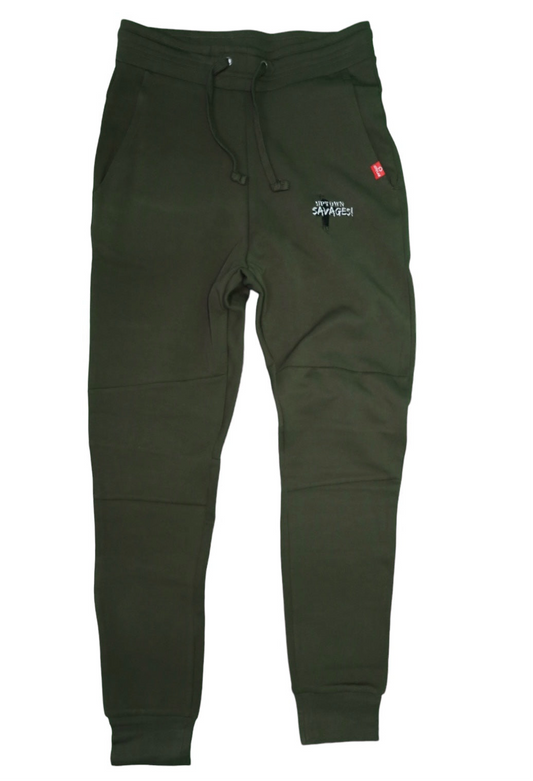 Olive green joggers