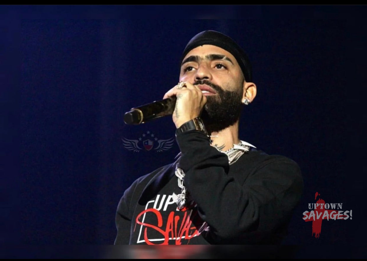 Box U.S fleece side zip crew neck sweater