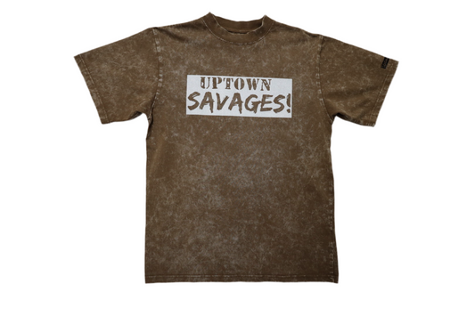 Brown glitter box uptown Savages