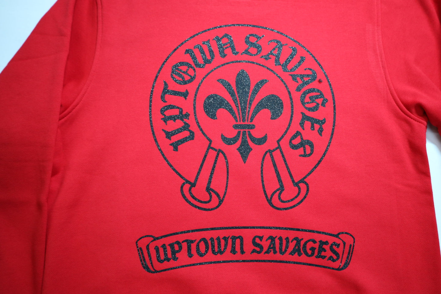 Horse shoe UPTOWN SAVAGES glitter