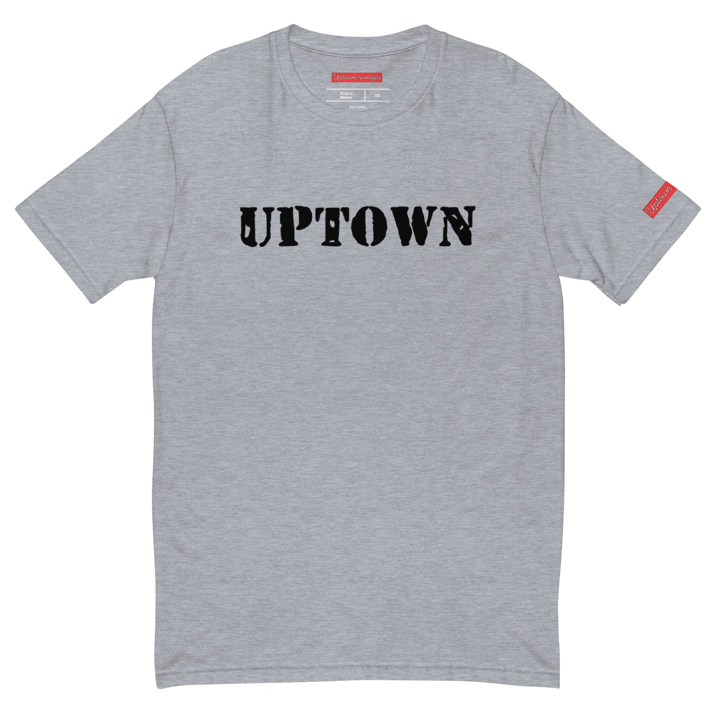 Uptown black on white