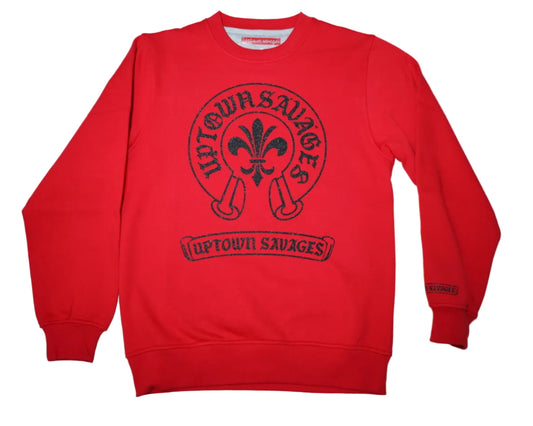 Horse shoe UPTOWN SAVAGES glitter