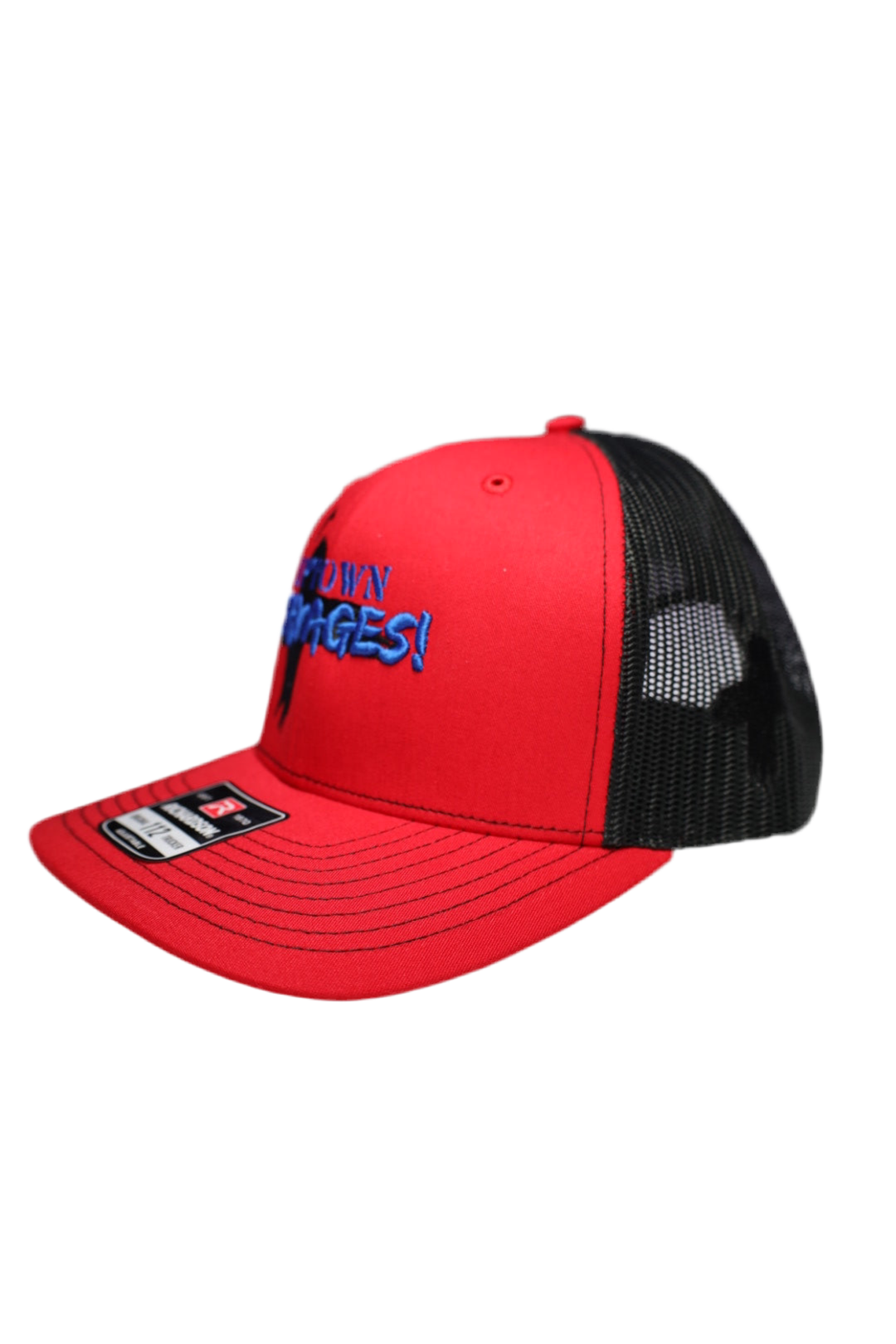 Uptown savages logo black/blue trucker hat
