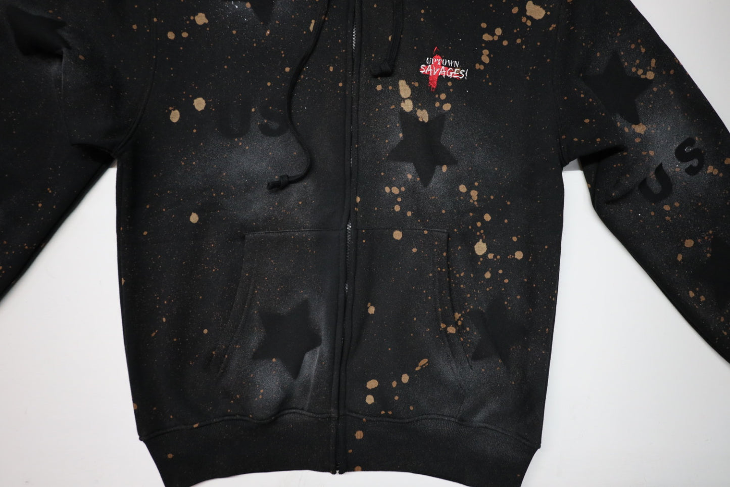 UPTOWN SAVAGES star hoodie