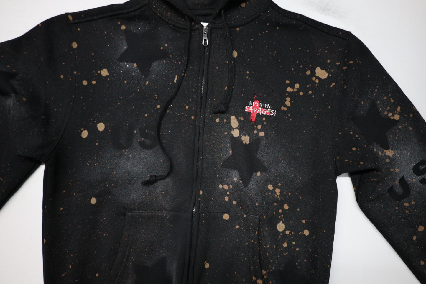 UPTOWN SAVAGES star hoodie