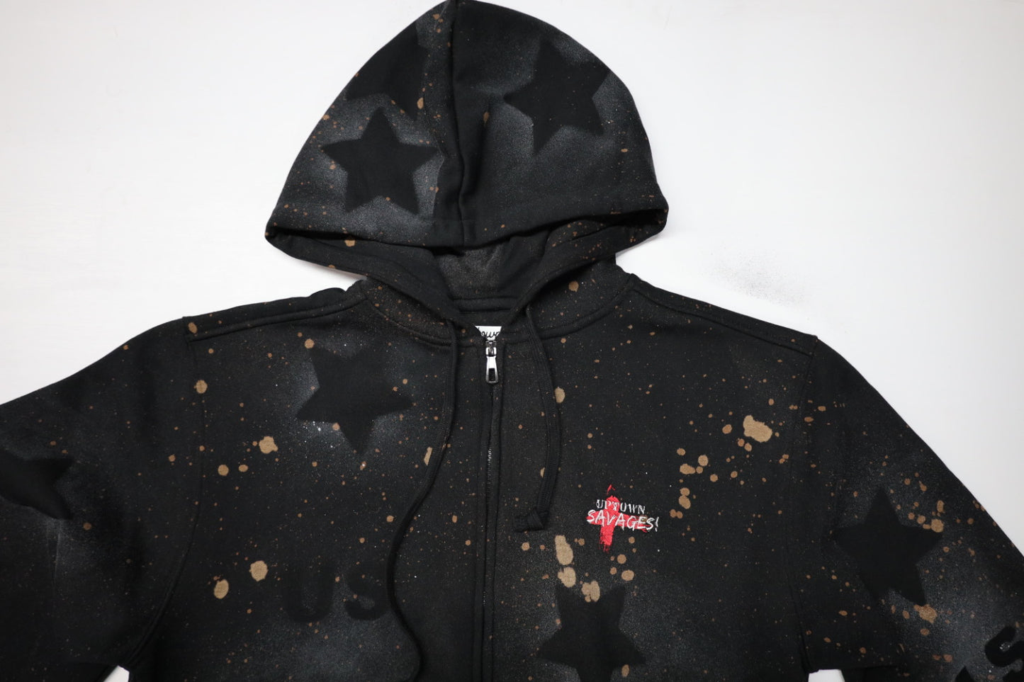 UPTOWN SAVAGES star hoodie