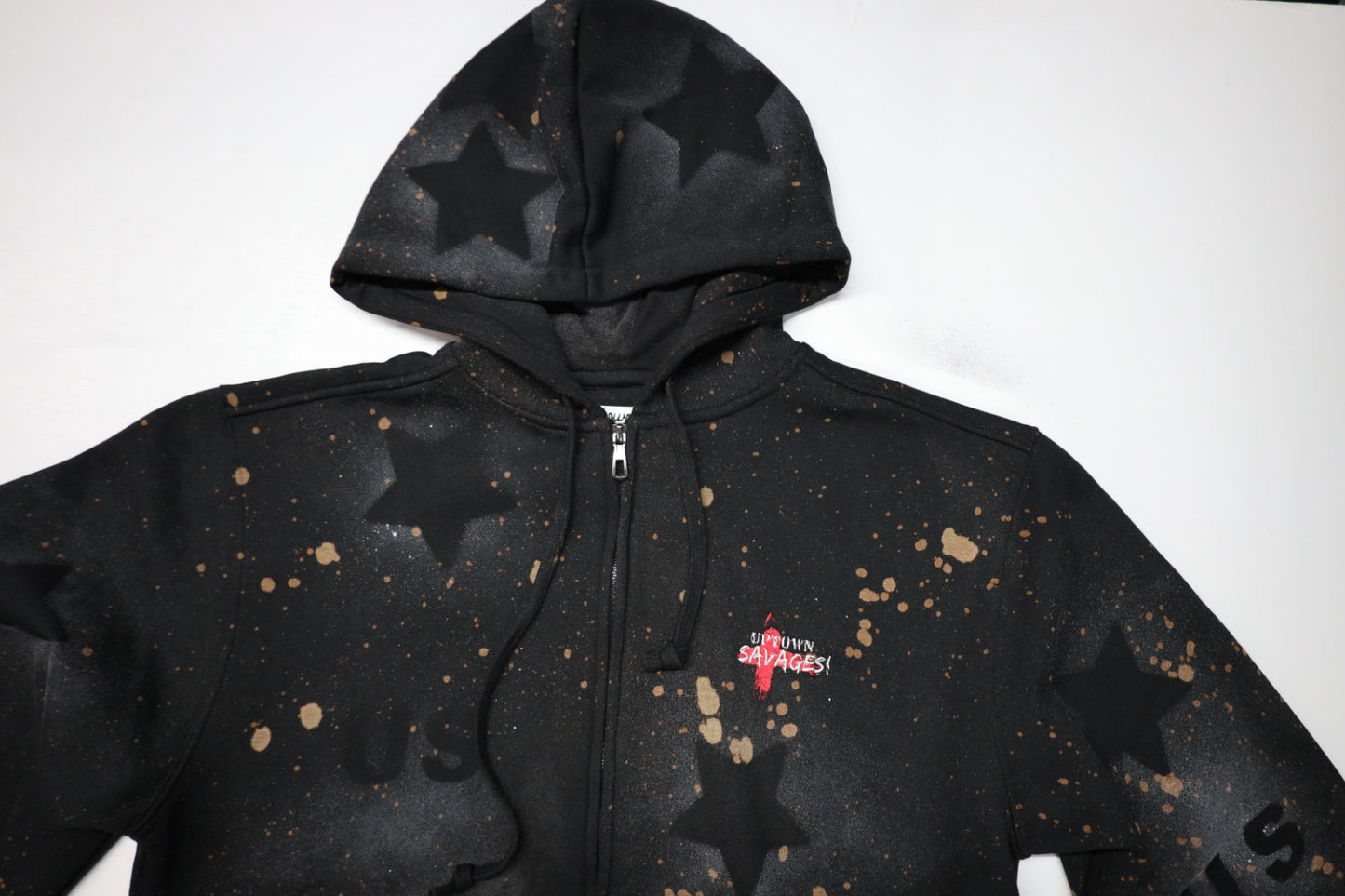 UPTOWN SAVAGES star hoodie