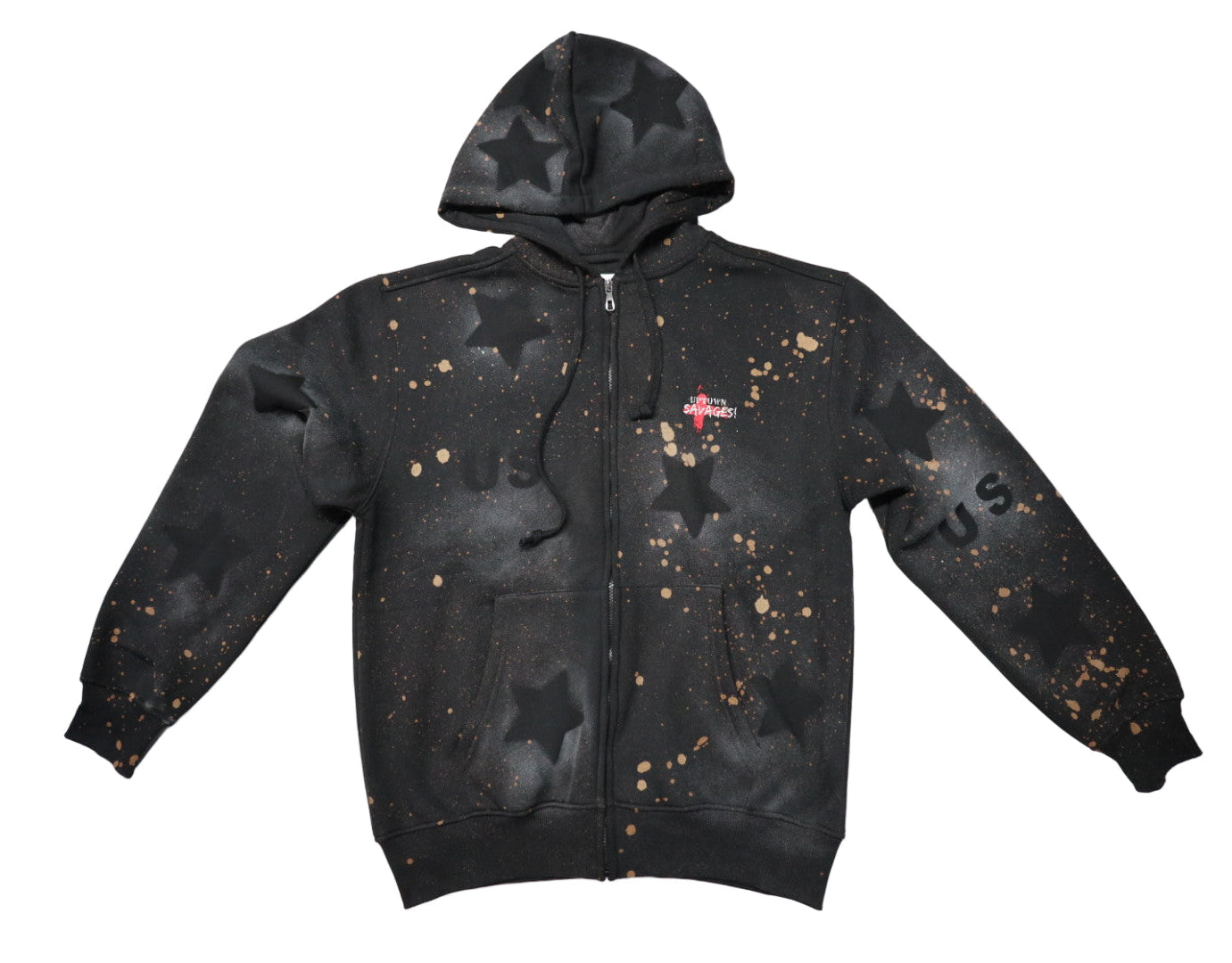 UPTOWN SAVAGES star hoodie