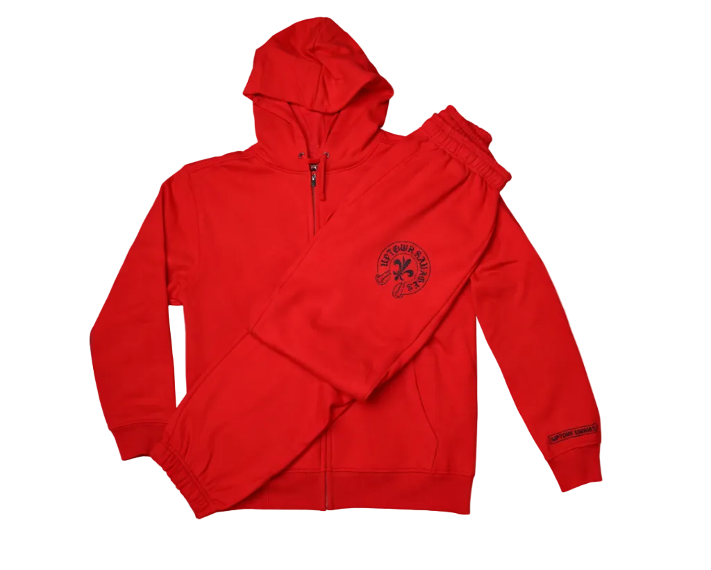 Black horse shoe suit