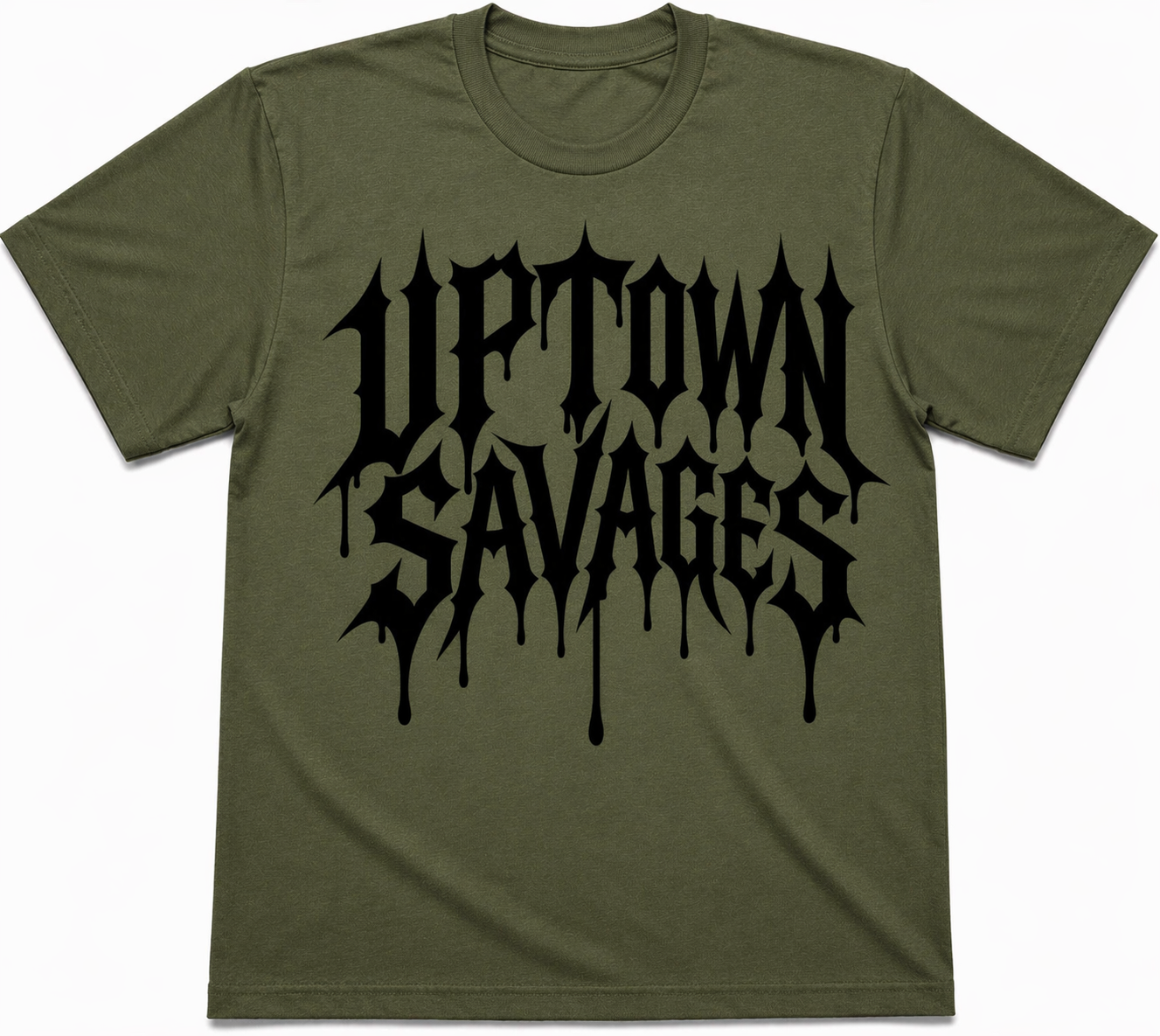 UPTOWN SAVAGES blk drip