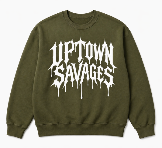 UPTOWN SAVAGES white drip