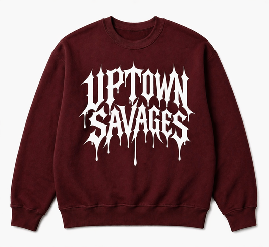 UPTOWN SAVAGES white drip