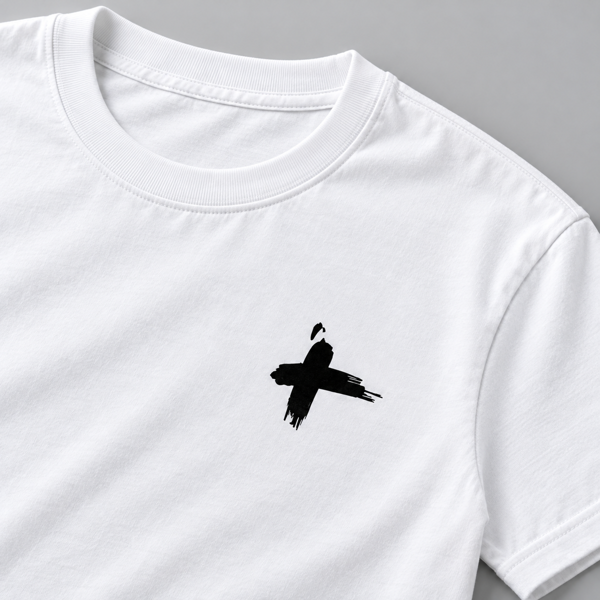 Black cross logo