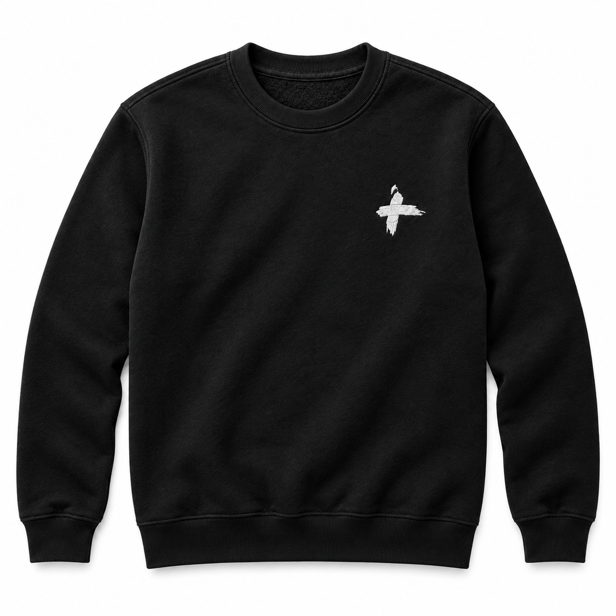 White logo cross