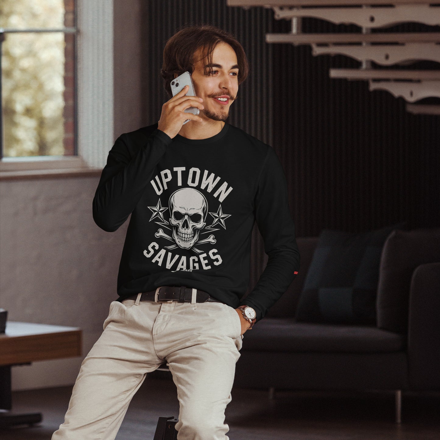 Uptown savages skull trademark