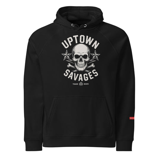 Uptown savages skull trademark hoodie