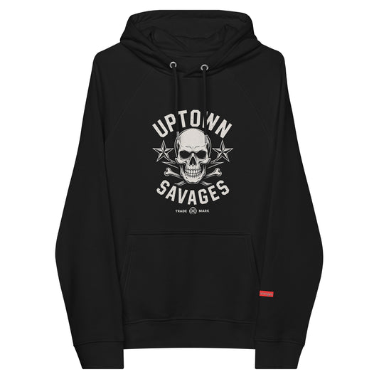 Uptown savages skull trademark hoodie