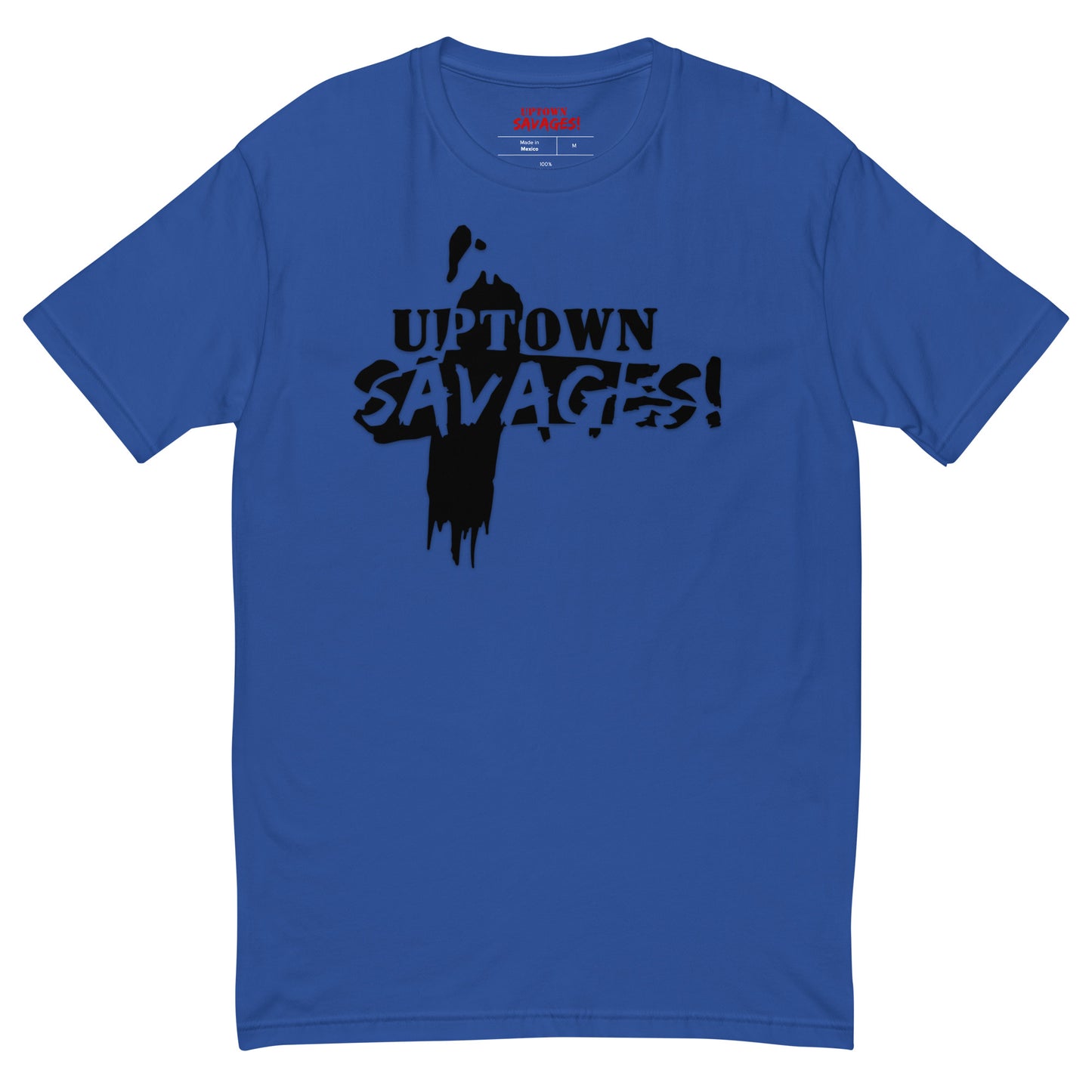 uptown savages transfer logo black on white