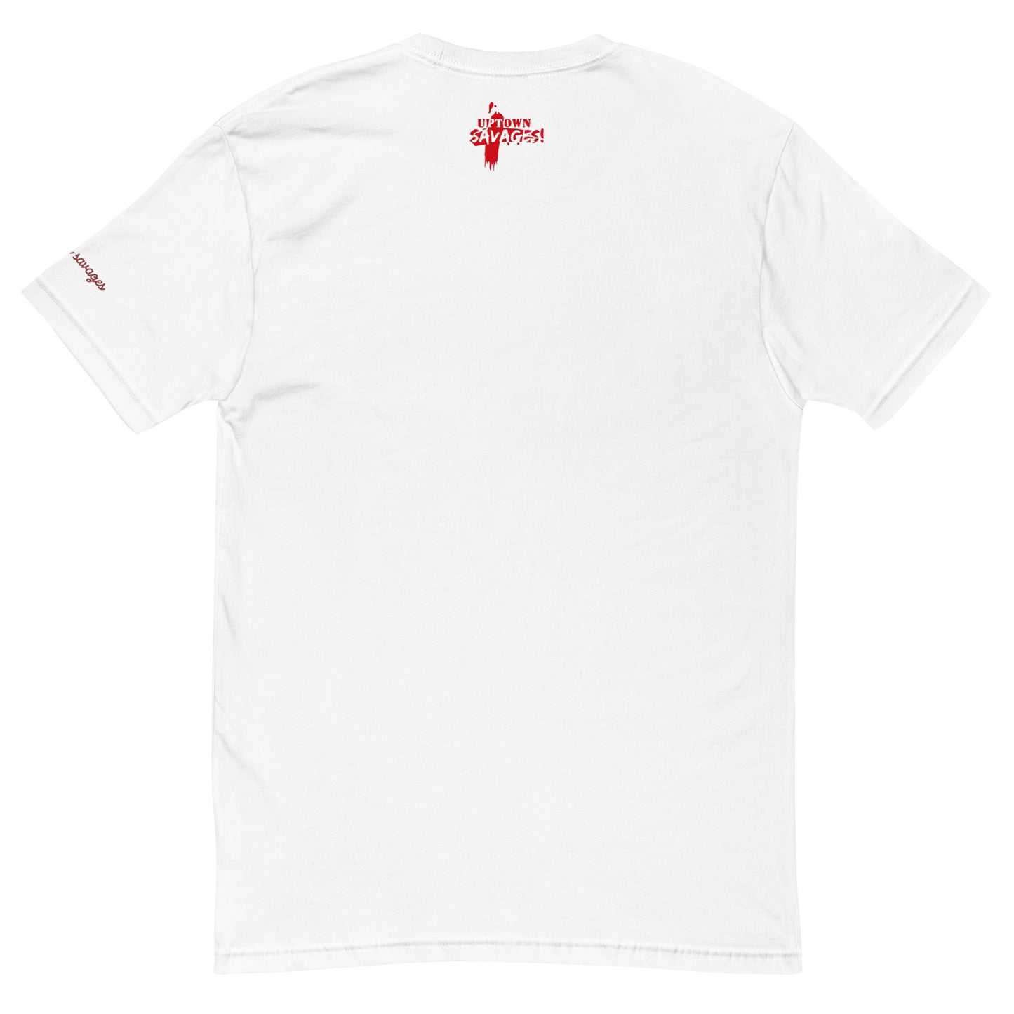 Uptown savages red transfer logo