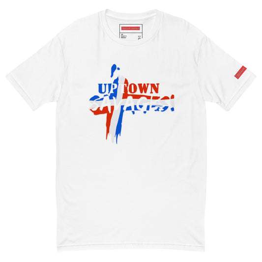 uptown savages Dominican flag on white