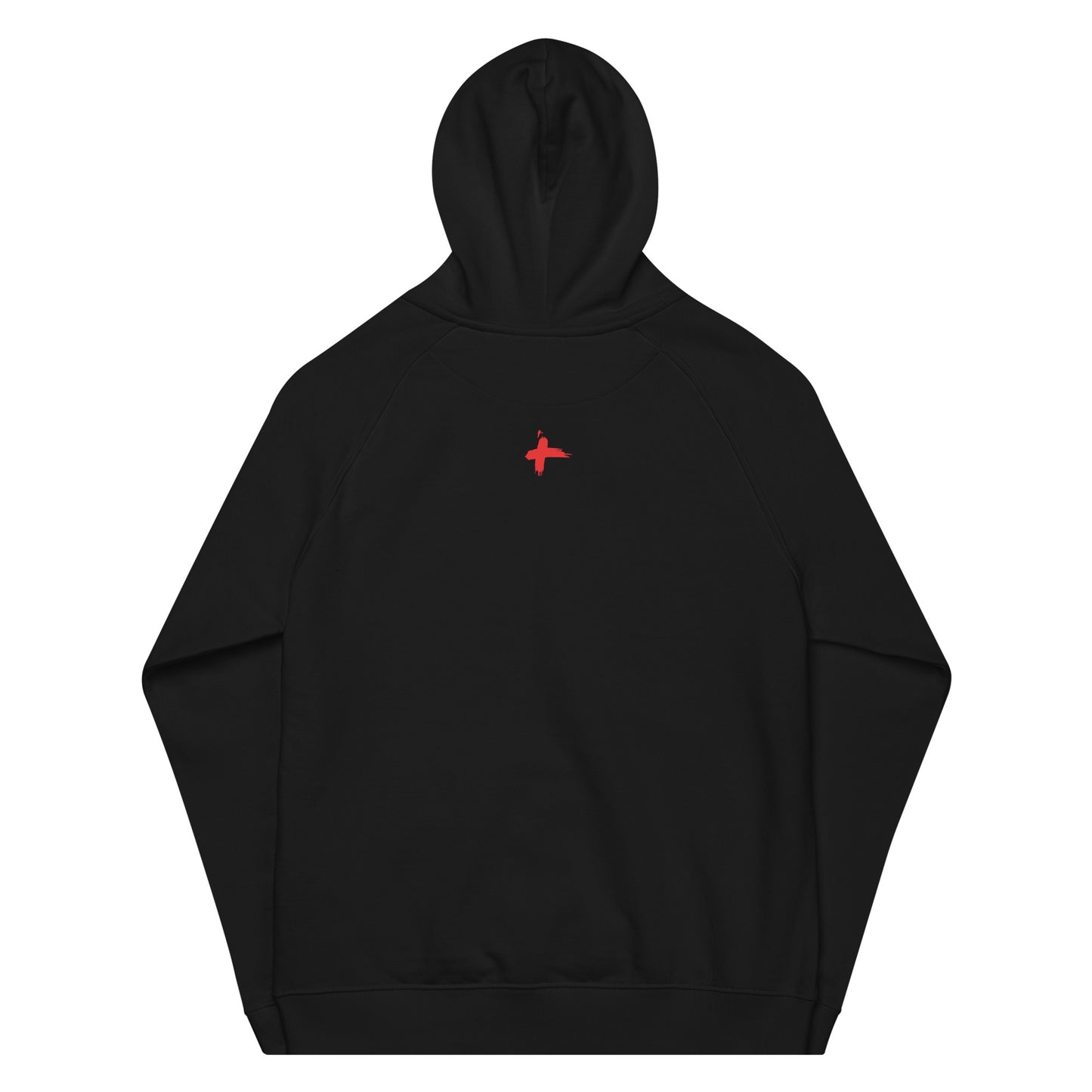 UPTOWN SAVAGES red & white on black  [ HOODIE ]