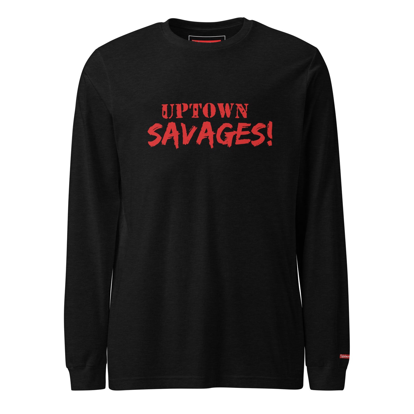 UPTOWN SAVAGES red on black