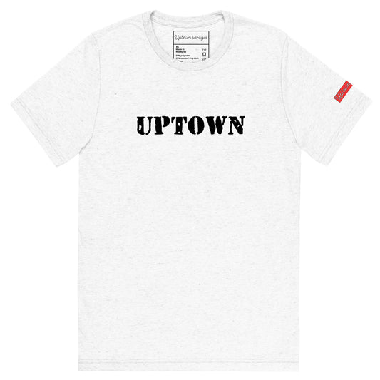 Uptown black on white